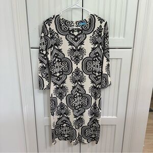 J. McLaughlin Sophia Paisley Printed Sheath Dress in Size M